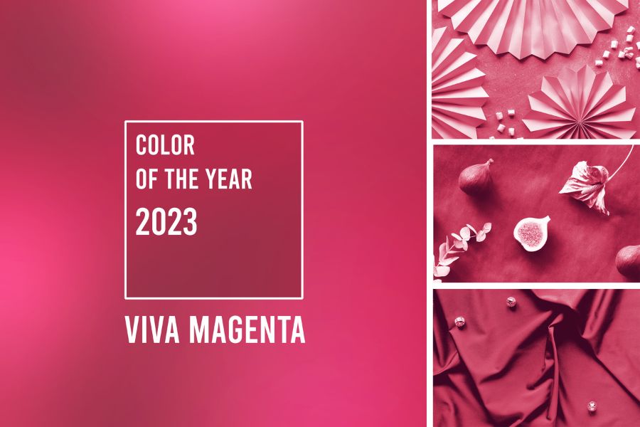 Viva Magenta 18-1750, Pantone Color of the Year 2023 | Vecpho